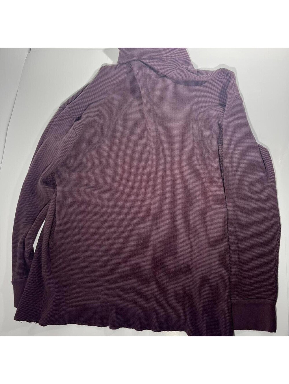 CALUX x Kith purple waffle long sleeve  size L